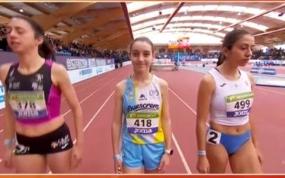 Amparo en las semifinales de 1500 en el cto España absoluto