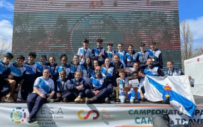 Resultados Cto. España de Cross por federaciones autonómicas. Pamplona 19/03/23