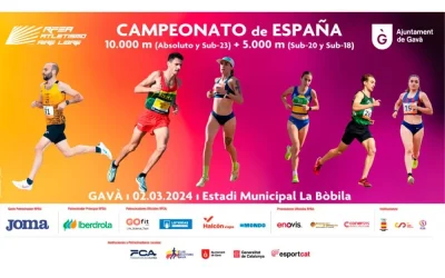 Campeonato de España de 10.000 y 5.000 en pista.
